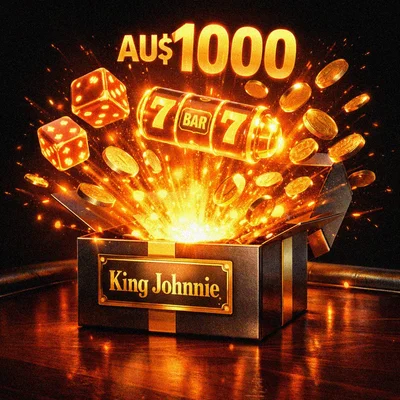 King Johnnie welcome bonus up to AU$1,000